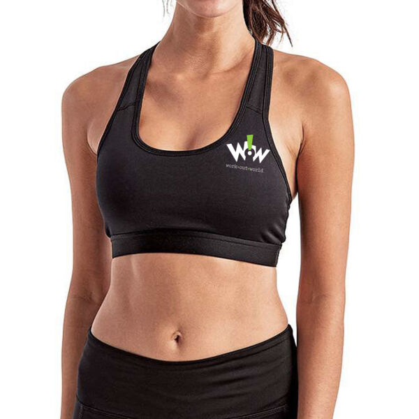 WORK OUT WORLD - SPORTS BRA - $KFPANZ$ Thumbnail